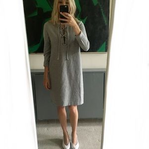 JCrew Mercantile Gray Knit Dress